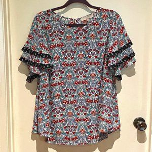 LOFT PLUS Floral Top - Sz 20W